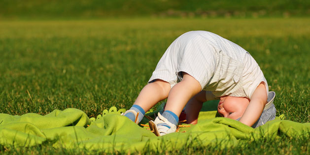 picture of person doing somersault