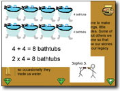 Pixie Sample - Bathtub math project